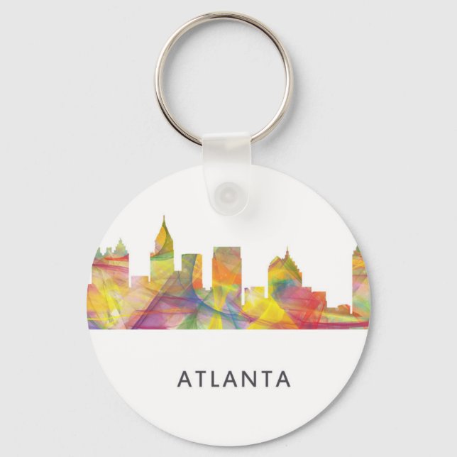 ATLANTA GEORGIA SKYLINE WB1 - SCHLÜSSELANHÄNGER (Vorderseite)