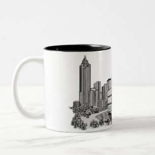 Atlanta Georgia Zweifarbige Tasse