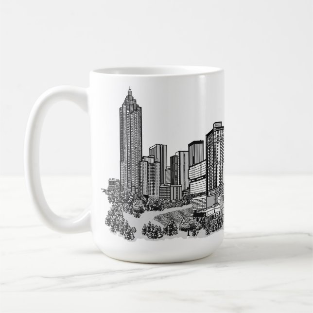 Atlanta, Georgien Kaffeetasse (Links)