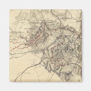 Atlanta, Georgien Magnet