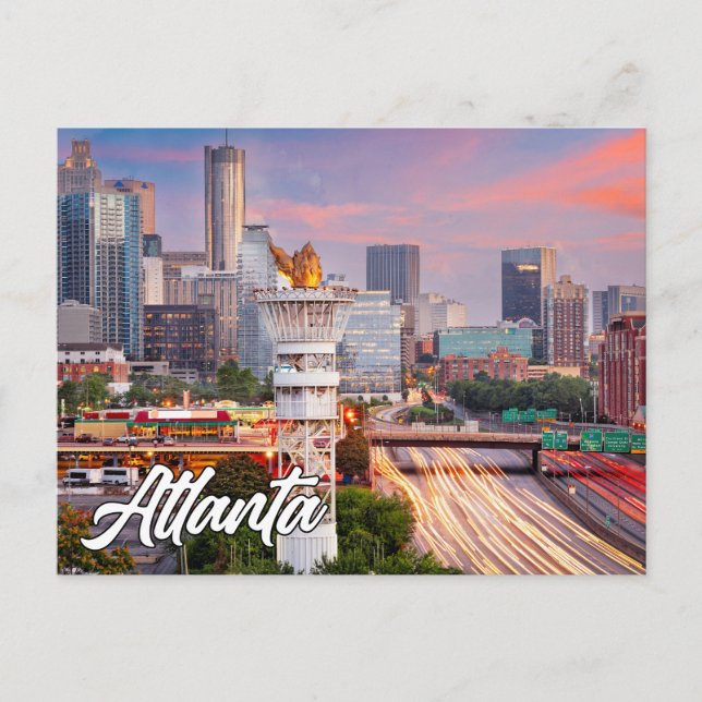 Atlanta, Georgien, Vereinigte Staaten Postkarte (Vorderseite)