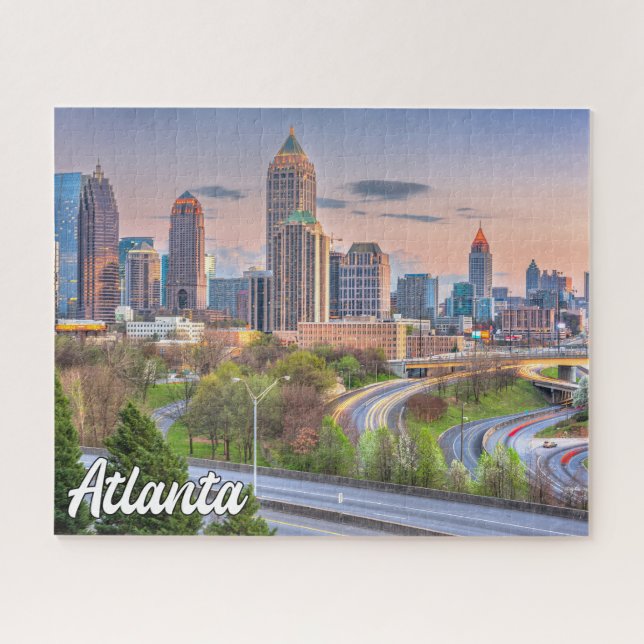 Atlanta, Georgien, Vereinigte Staaten Puzzle (Horizontal)