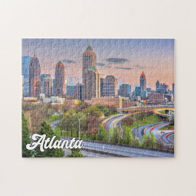 Atlanta, Georgien, Vereinigte Staaten Puzzle (Horizontal)