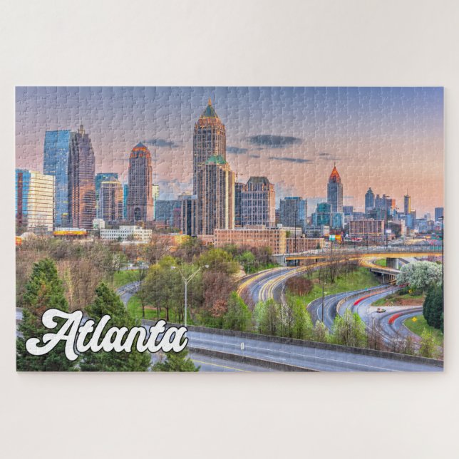 Atlanta, Georgien, Vereinigte Staaten Puzzle (Horizontal)