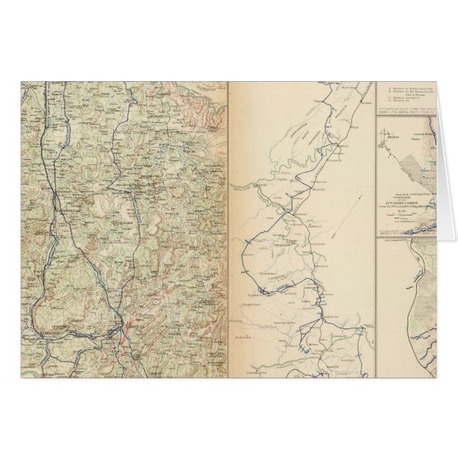 Atlanta-Kampagne, 2. (Vorderseite (Horizontal))