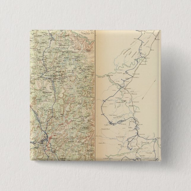 Atlanta-Kampagne, 2. Button (Vorderseite)