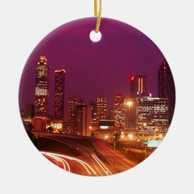 ATLANTA KERAMIK ORNAMENT (Vorne)