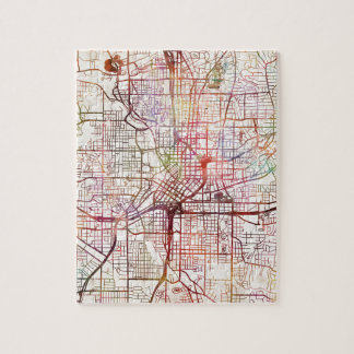 atlanta map painting puzzle