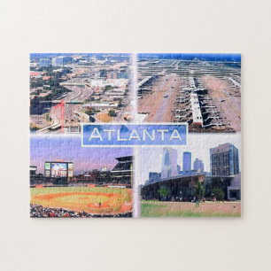 Atlanta - Mosaik - USA - Puzzle