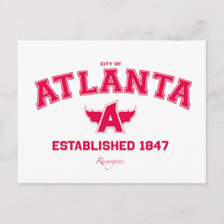 Atlanta Postcard Postkarte