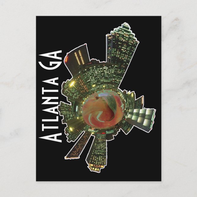 ATLANTA POSTKARTE (Vorderseite)