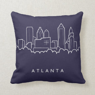 Atlanta-Skyline Kissen