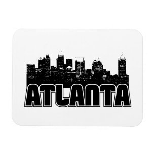 Atlanta Skyline Magnet