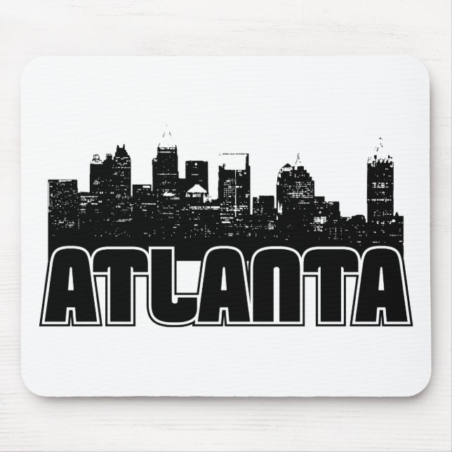 Atlanta-Skyline Mousepad (Vorne)
