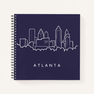 Atlanta Skyline Notizbuch