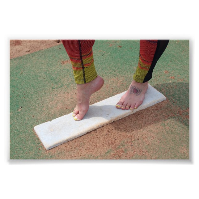 "Atlanta Snow" Feet-Foto drucken Fotodruck (Vorne)