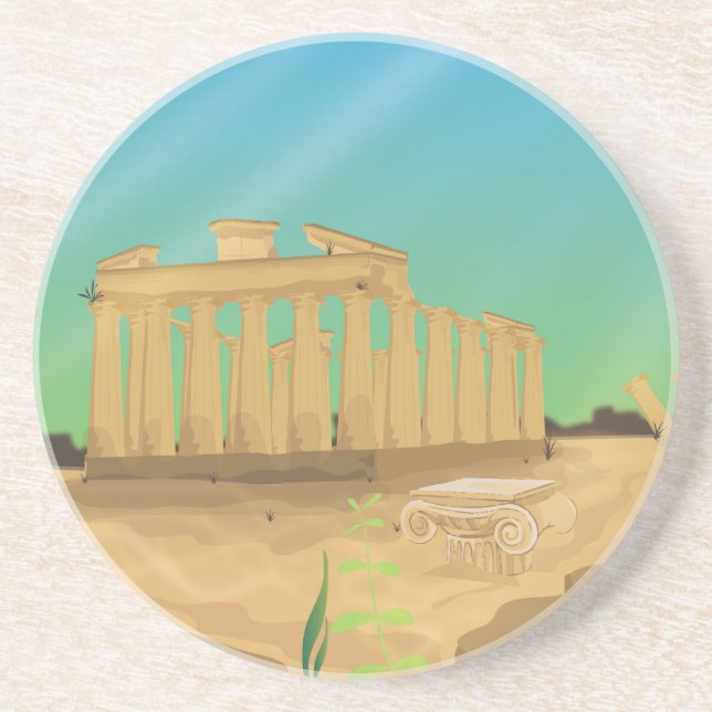 Atlantas Untersetzer (Vorne)