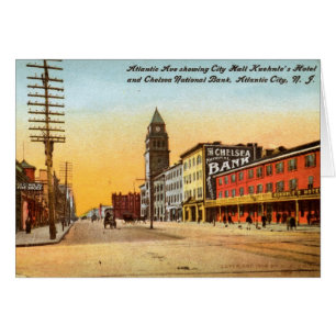 Atlantic Ave., Atlantic City 1908 Vintag