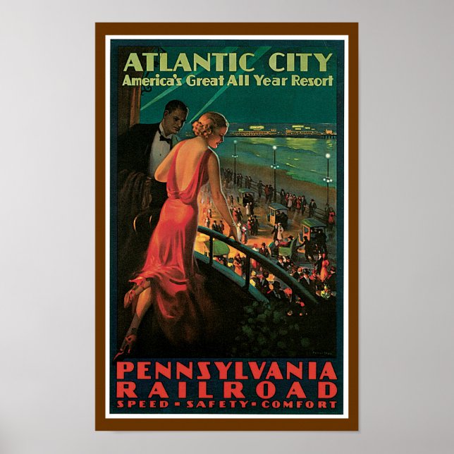 Atlantic City ~ All Year Resort Poster (Vorne)