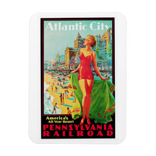 Atlantic City - Amerikas ganzjähriger Spielplatz Magnet