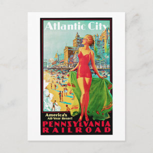 Atlantic City - Amerikas ganzjähriger Spielplatz Postkarte