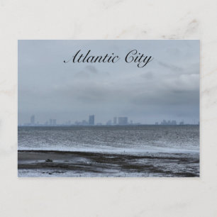Atlantic City from Afar Postkarte