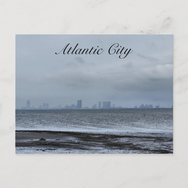 Atlantic City from Afar Postkarte (Vorderseite)