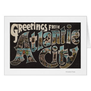 Atlantic City, New-Jersey - große Buchstabe-Szenen