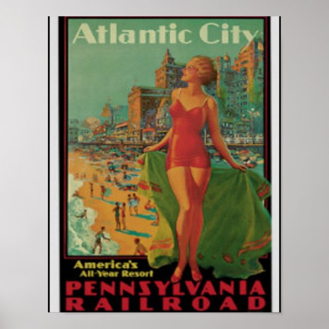 Atlantic City New Jersey Poster (Vorne)