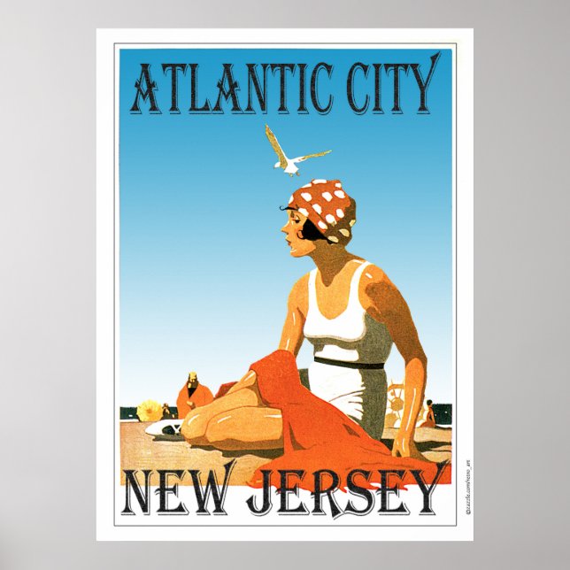 Atlantic City New Jersey Poster (Vorne)