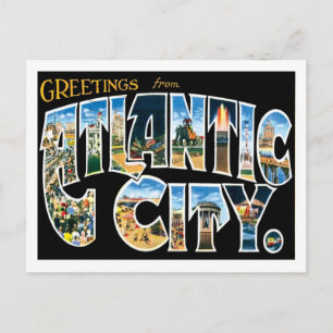 Atlantic City New Jersey US City Postkarte