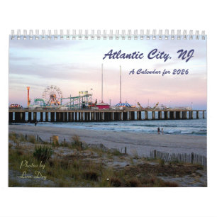Atlantic City, NJ - Ein Kalender für 2025