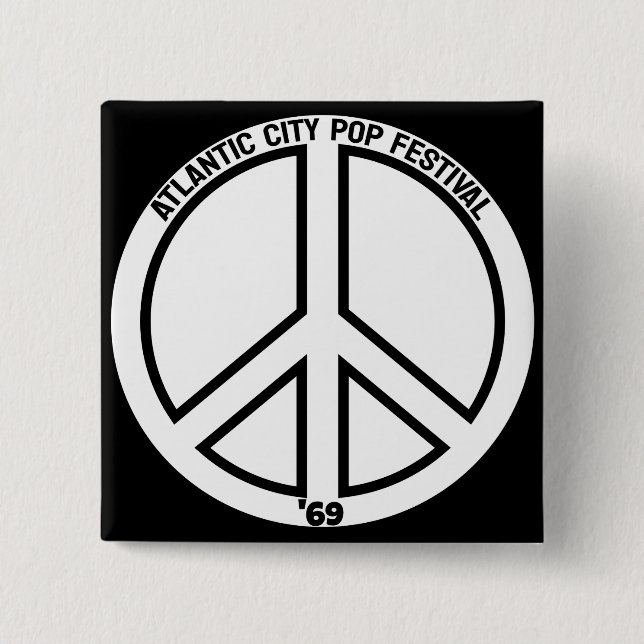 Atlantic City Pop Festival - 1969 Button (Vorderseite)
