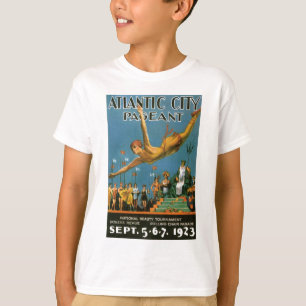 Atlantic City-Schönheitswettbewerb Vintage Poster T-Shirt