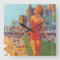 Atlantic City Vintages Reise-Plakat