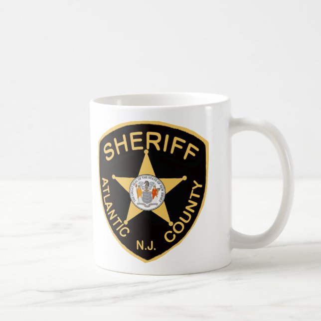 Atlantic County Sheriff Kaffeetasse (Rechts)
