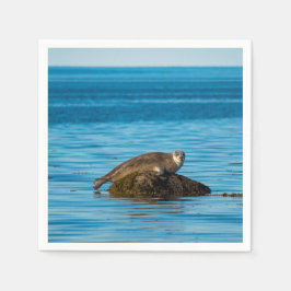 Atlantic Harbor Seal Serviette