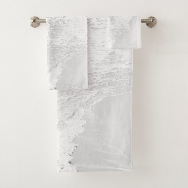 Atlantic Ocean Bliss #4 #wall #art Badhandtuch Set (Insitu)