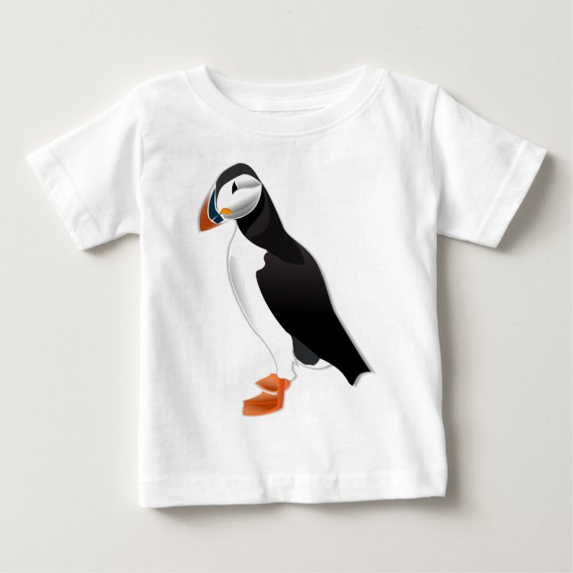 Atlantic Puffin Baby T-shirt (Vorderseite)