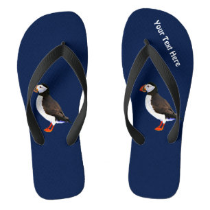 Atlantic Puffin Flip Flops