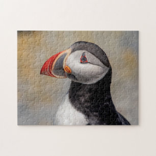 Atlantic Puffin in Machias, Maine Puzzle