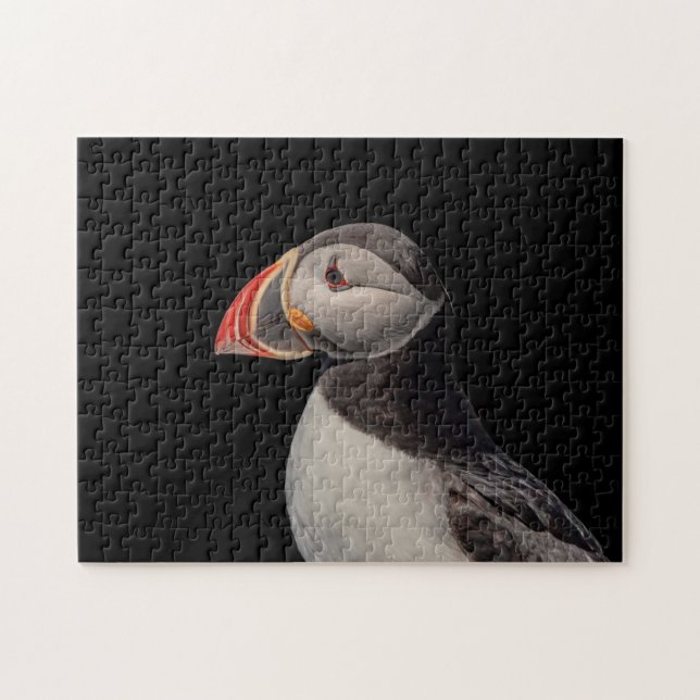 Atlantic Puffin in Machias, Maine Puzzle (Horizontal)