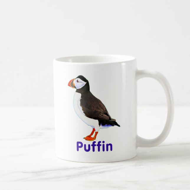 Atlantic Puffin Kaffeetasse (Rechts)