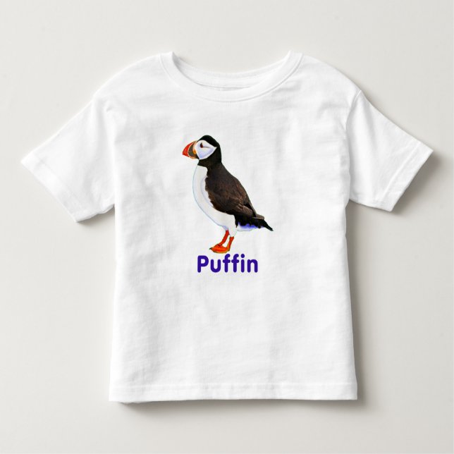 Atlantic Puffin Kleinkind T-shirt (Vorderseite)