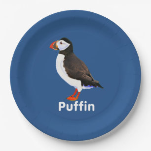Atlantic Puffin Pappteller