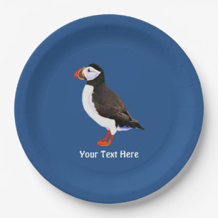 Atlantic Puffin Pappteller