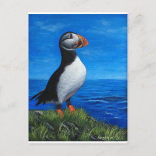 Atlantic Puffin Postkarte