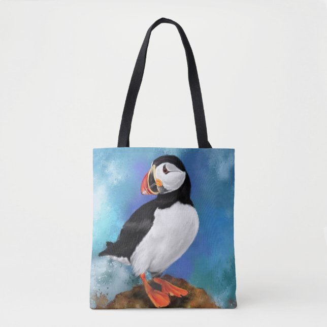 Atlantic Puffin Tote Bag (Vorderseite)