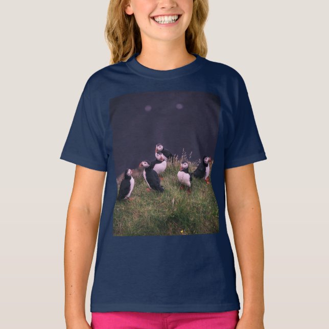 Atlantic Puffins T - Shirt (Vorderseite)