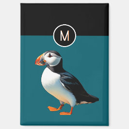 Atlantic Puffle Bird Wildlife Ocean Magnet
